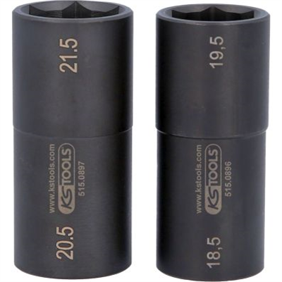 KS TOOLS 515.0895 Sada kovaných nástrčkových kľúčov