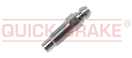QUICK BRAKE 0089 Odvzdušňovací šroub M8x1, na brzdové vedení
