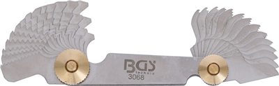 Závitové měrky Whitworth 4G - 62G, 28 listů - BGS 3068