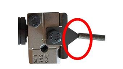 Přípravek na pertlování - úpravu brzdových trubek 4,75 mm SAE - ASTA