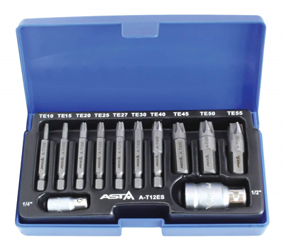 Strhávače skrutiek TORX 1/4