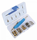 ASTA A-TC515 Ventily autoklimatizácie s kľúčom, pre PEUGEOT, VOLVO, GM, sada 41 ks - ASTA