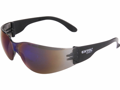 Brýle ochranné modré, EN 166 F - EXTOL CRAFT EX97322