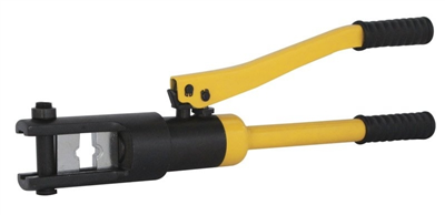 Hydraulické lisovacie kliešte na káble a konektory, sila 9 ton, H-hlava - HHY-300A