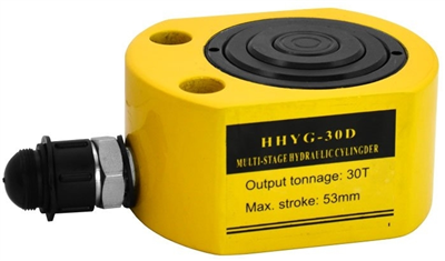 Hydraulický valec nízky teleskopický, nosnosť 30 ton - HHYG-30D