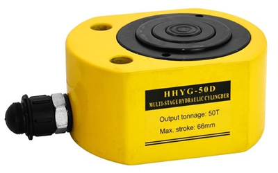 Hydraulický valec nízky teleskopický, mimoriadna nosnosť 50 ton - HHYG-50D