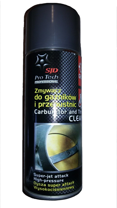 Čistič škrtící klapky a karburátoru 400ml - SJD