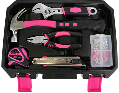 LADY - sada náradia HOME PINK, 88 kusov - SIXTOL