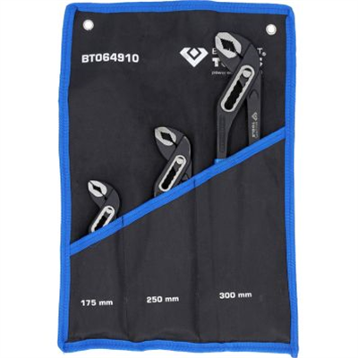 KS TOOLS BT064910 Sada, kliešte na trubky-/vodné čerpadlo