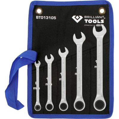 KS TOOLS BT013105 Sada račňových očkových kľúčov