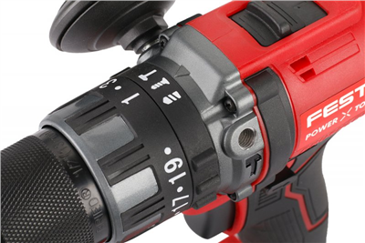 AKU vŕtačka s príklepovým vŕtačom FESTA "BRUSHLESS"SHARE20V batéria 2 a 4Ah, nabíjačka, kufor