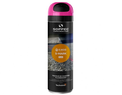 Sprej fluorescenční S-MARK 6M růžový 500ml