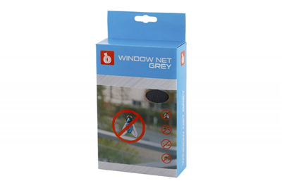 Sada okenní síť 150x180cm bílá suchý zip 6. 6m