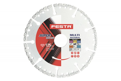 Kotouč diamantový FESTA univerzální 125x1. 5x22. 2mm
