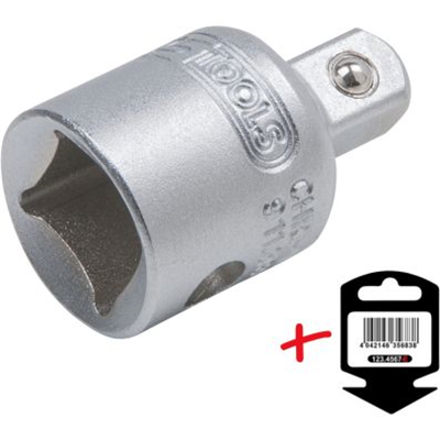 KS TOOLS 911.3897-E Redukčný adaptér, račňa