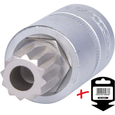 KS TOOLS 150.9364-E Sada nástrčkových kľúčov, vypúšťacia skrutka oleja
