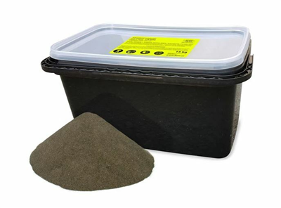 Pieskovacie abrazivo, zrnitosť 0,2-1,8 mm, vedro 15 kg