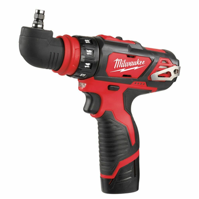 Akumulátorová vŕtačka - skrutkovač 32 Nm 12V 2,0 Ah Li-Ion - Milwaukee M12 BDDXKIT-202C
