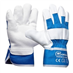 Dětské pracovní rukavice PREMIUM BLUE JUNIOR, modrobílé, věk