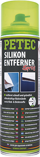 Petec 70950 Odstraňovač zbytků silikonů - 500ml