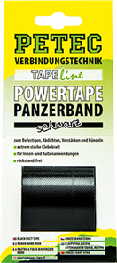 Petec 86105 Lepicí páska černá 5 m x 50 mm