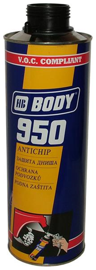 950 Ochrana podvozku přelak. UBS černý - 1L