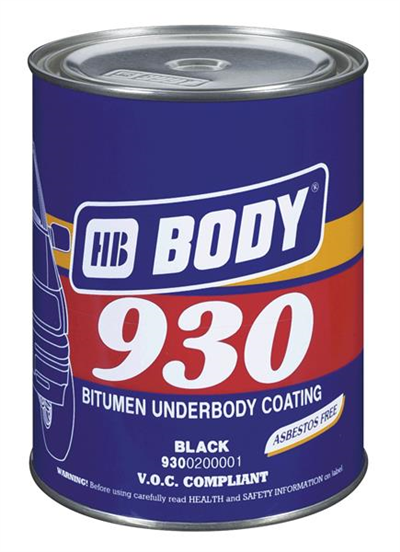 930 Bitumen nepřelak. černý - 1kg