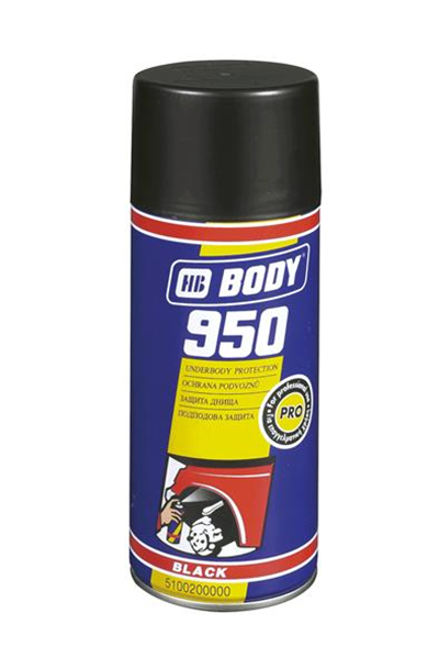 950 Ochrana podvozku přelak. černý - 400ml