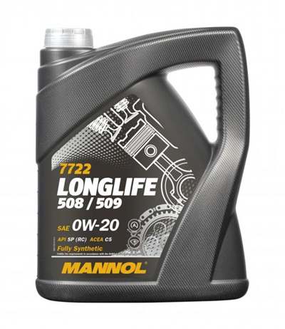 7722 Longlife 508/509 0W-20 - 5L