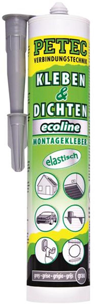 Lepicí a těs.hmota, šedá - 290ml