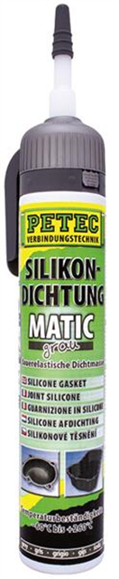 Petec AC P97620 Silikon. těs. hmota - šedá - 200ml
