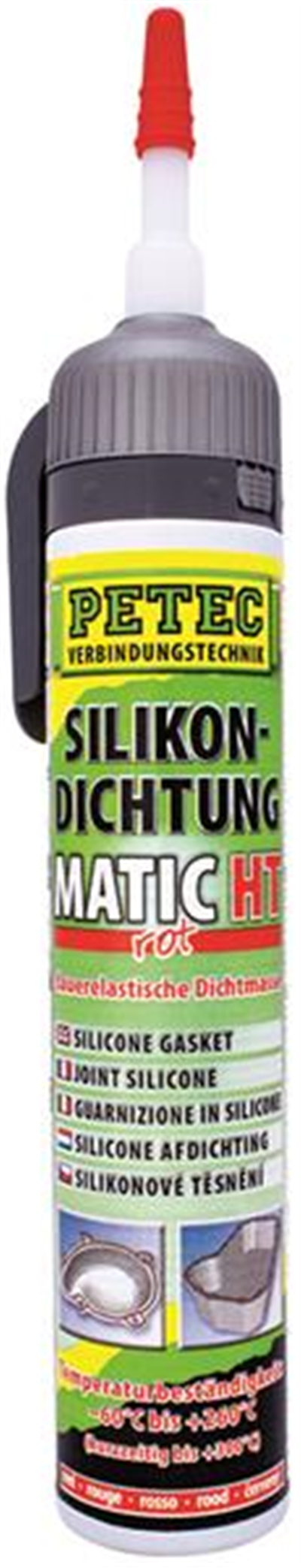 Silik.těs.hmota - červená - 200ml