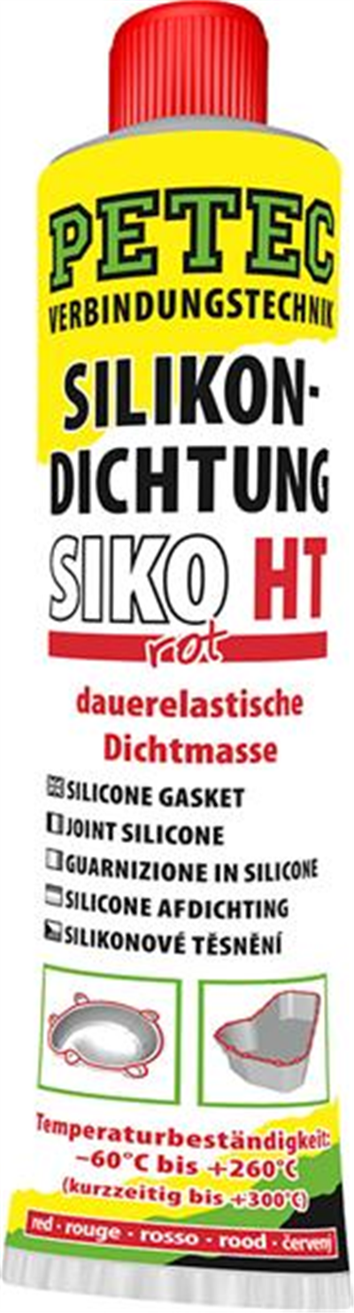 Silikon.těs.hmota - červená -70ml