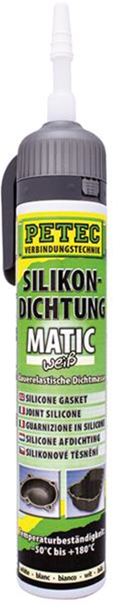 Silikon. těs. hmota - bílá - 200ml