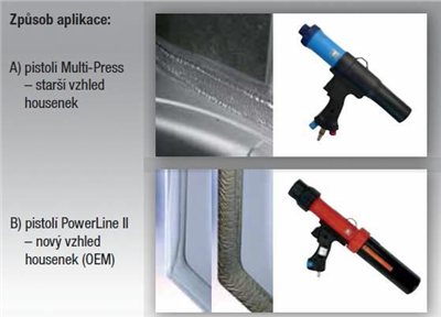 Pistole Multi press pneumatická