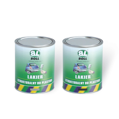 STRUKTURÁLNÍ LAK NA PLAST, šedý - 1000 ml