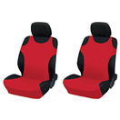 SE87018 Autopoťahy Tričko predné - červené 2ks