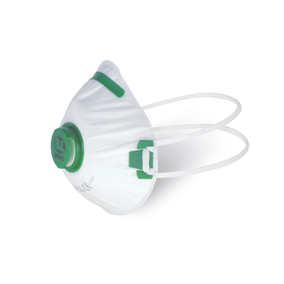 PRACH RESPIRÁTOR S VENTILEM FFP1