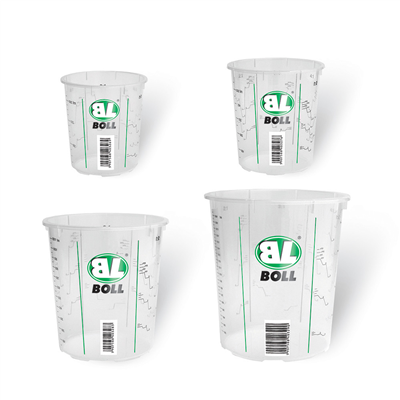 PLASTOVÉ NÁDOBY SE STUPNICÍ - 650 ml