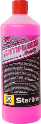 Starline NA K12READY-1 Nemrznoucí směs K12 READY(-30°C) - 1L