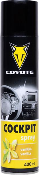 Coyote AC C5315 Cockpit spray Vanilka - sprej - 400ml
