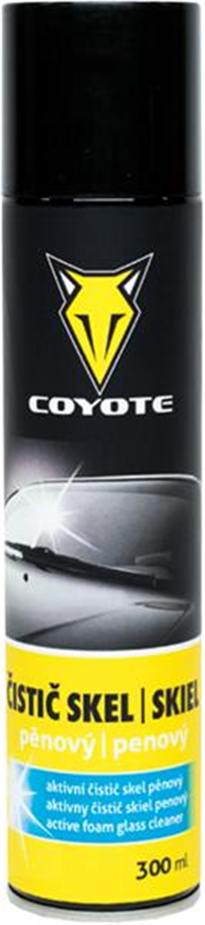 Aktivní čistič skel pěnový - sprej - 300 ml
