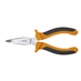 Ploché kliešte 160 mm zahnuté čeľuste bočný rez NEO tools