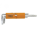 NEO tools 09-523 sada kľúčov IMBUS 2,5-10 mm 8ks CrV NEO náradie