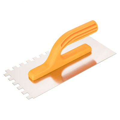 hladítko 280x130 zubaté 8x8x8mm nerez Topex