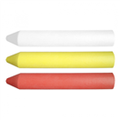 TOPEX 14A968 křídy sada 3ks žl. červ. bílá •13x85mm Topex