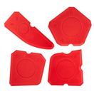 TOPEX 16B472 sada stěrek silikon 4ks Topex