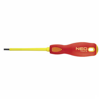 plochý skrutkovač 3x100mm 1000V CrMo oceľ NEO náradie