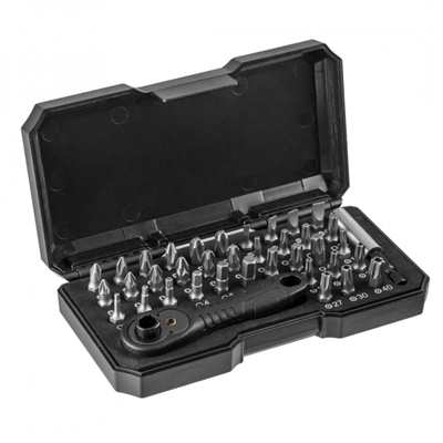 Sada bitov 38ks s 1/4 račňou pre bity NEO tools