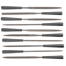 TOPEX 06A015 pilníky jehlové s násadkami sada 10ks Topex